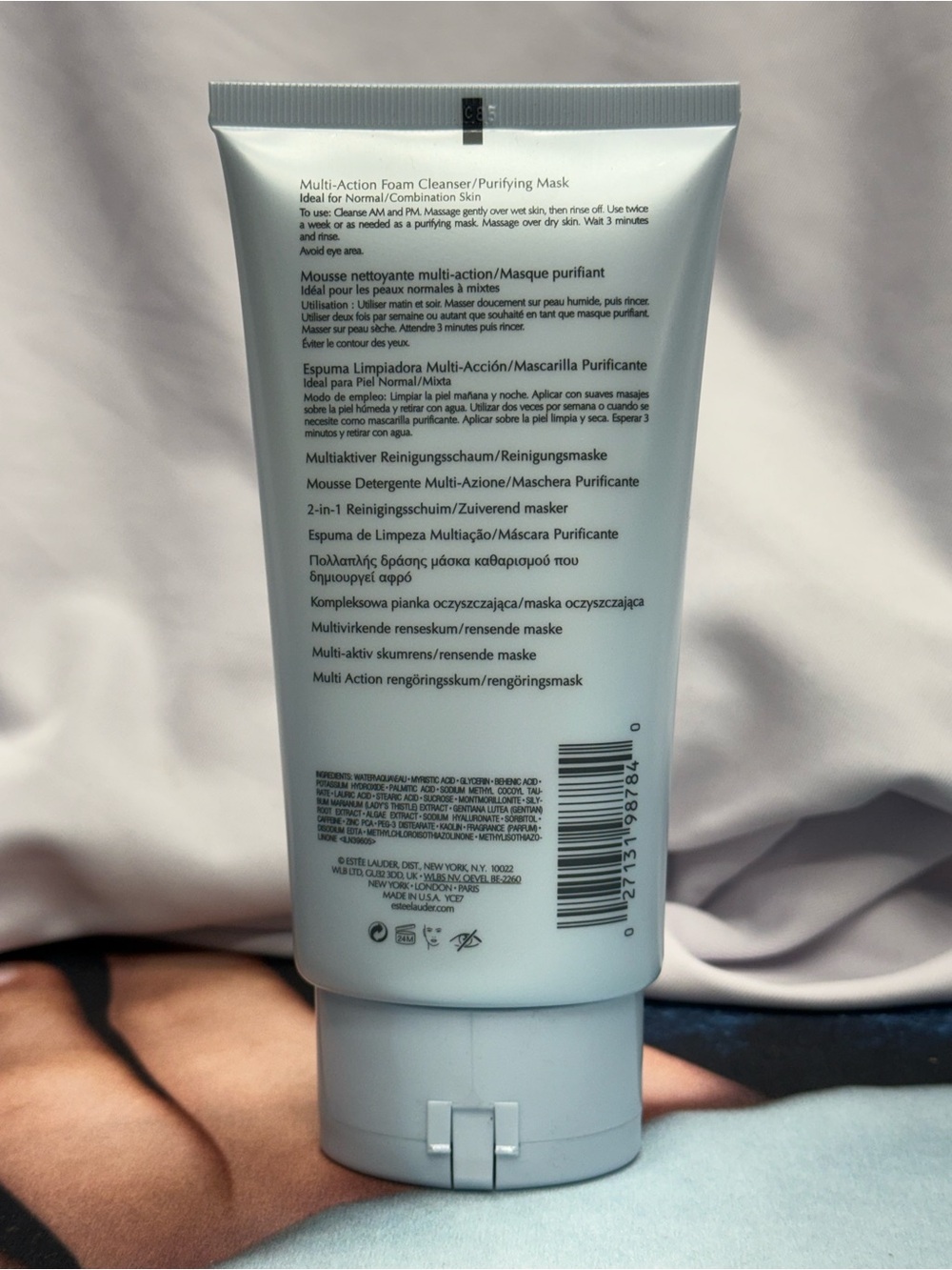 (new+sealed) Estee Lauder Perfectly Clean Multi-Action Foam Cleanser/Mask 150ml - Picture 5 of 5